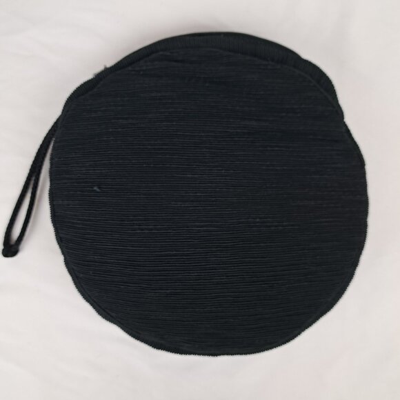 Vintage Persian Curly Lamb Muff w/ Waldes Zipper by Engel-Fetzer Cleveland OH - Picture 2 of 15